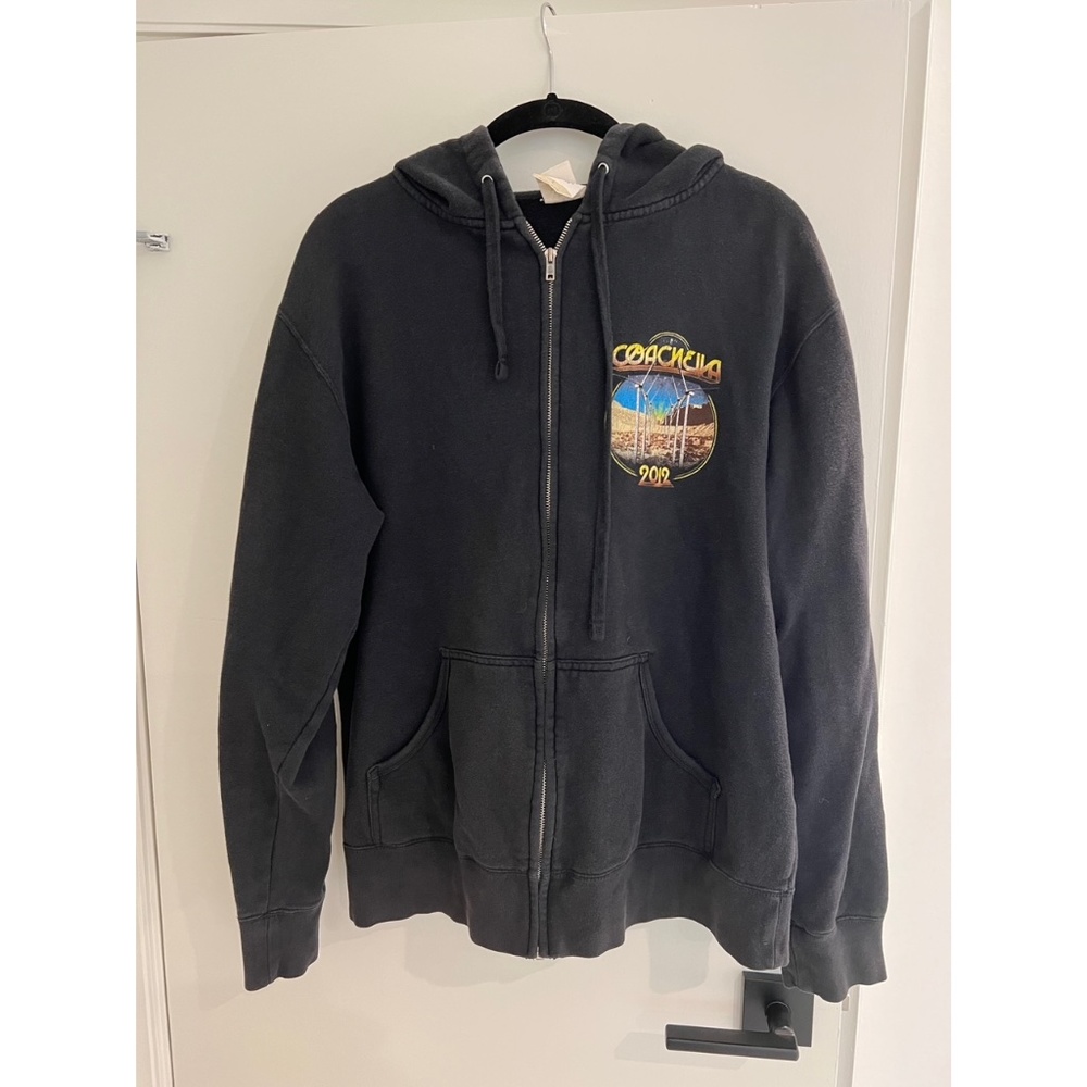 Coachella Festival 2012 Zip Up Hoodie Sweatshirt L